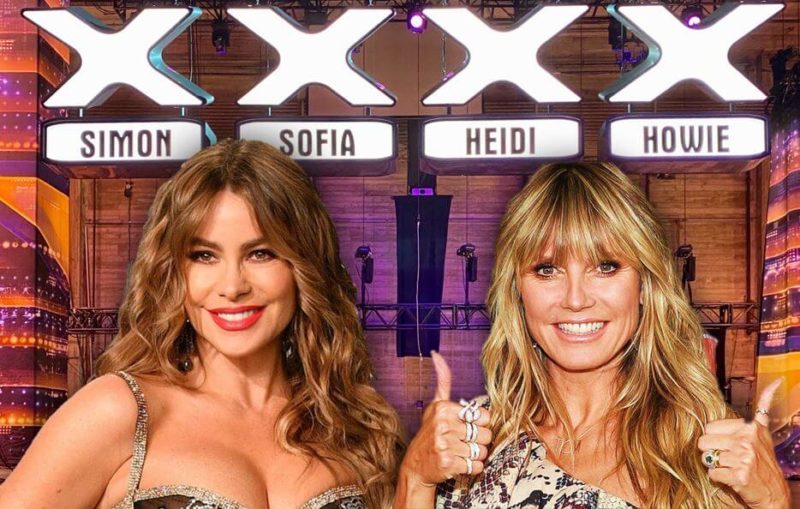 sofia vergara agt judge heidi klum