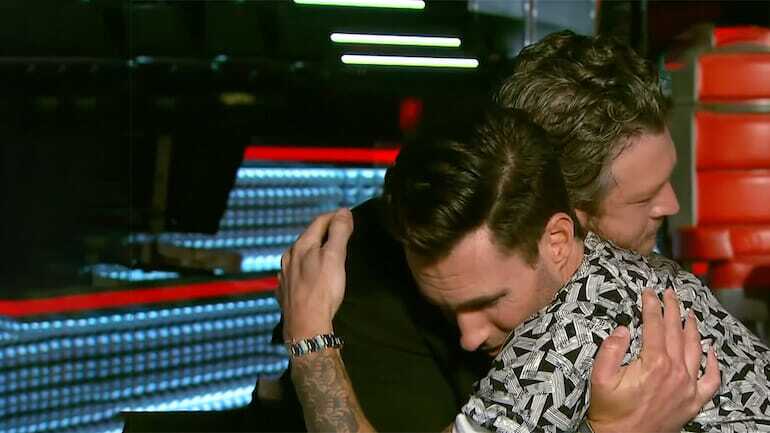 Blake Shelton and Adam Levine