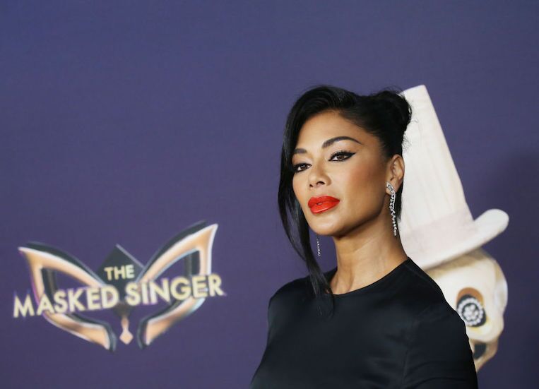 Nicole Scherzinger on 'The Masked Singer' Red Carpet