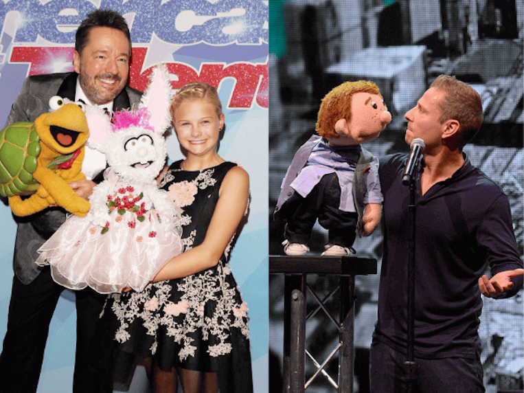 Terry Fator, Darci Lynne Farmer, and Paul Zerdin