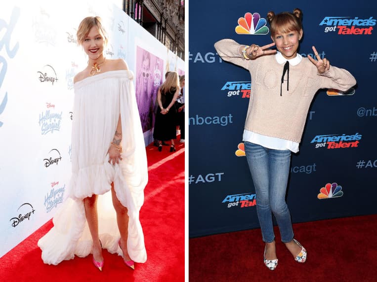 Grace VanderWaal at the "Hollywood Stargirl" premiere, Grace VanderWaal on the 'America's Got Talent' red carpet