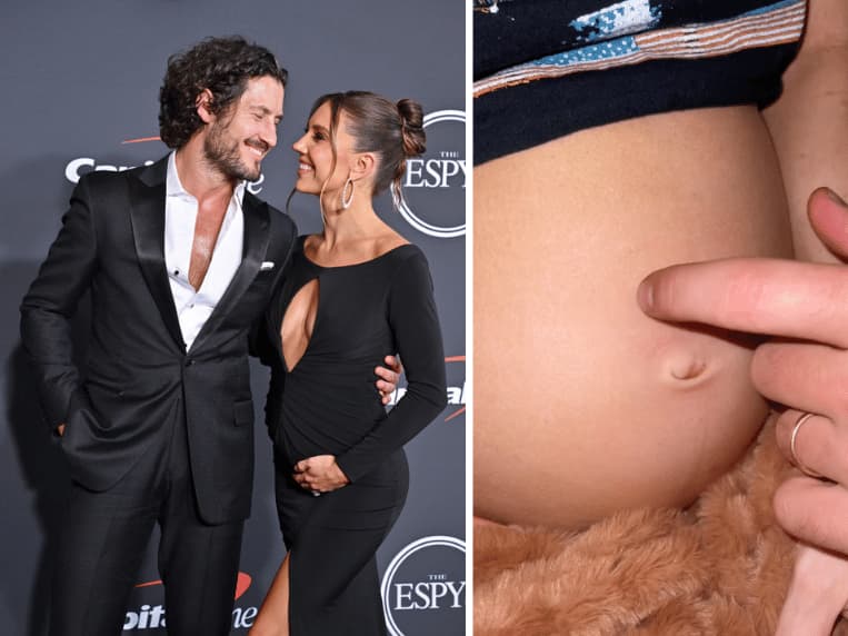 Jenna Johnson, Val Chmerkovskiy at the 2022 ESPYs, Jenna Johnson via Instagram