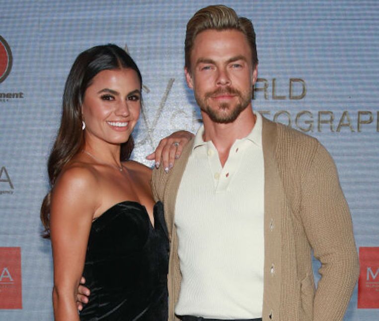 Hayley Erbert and Derek Hough at the 2022 World Choreography Awards