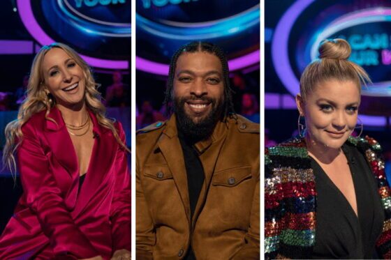 Nikki Glazer, DeRay Davis, and Lauren Aliana on 'I Can See Your Voice'