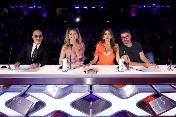 Howie Mandel, Heidi Klum, Sofia Vergara, and Simon Cowell on 'America's Got Talent'