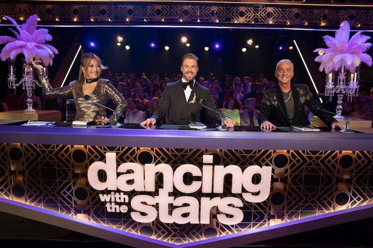 Carrie Ann Inaba, Bruno Tonioli and Derek Hough on 'Dancing With The Stars' 