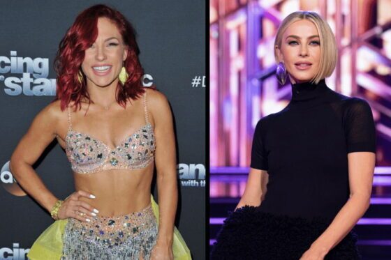 Sharna Burgess and Julianne Hough on 'Dancing With The Stars'