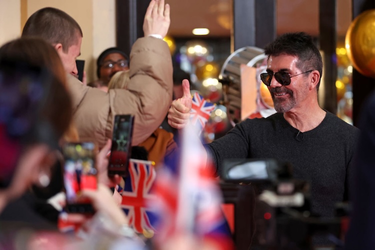 Simon Cowell at Britain's Got Talent photocall 