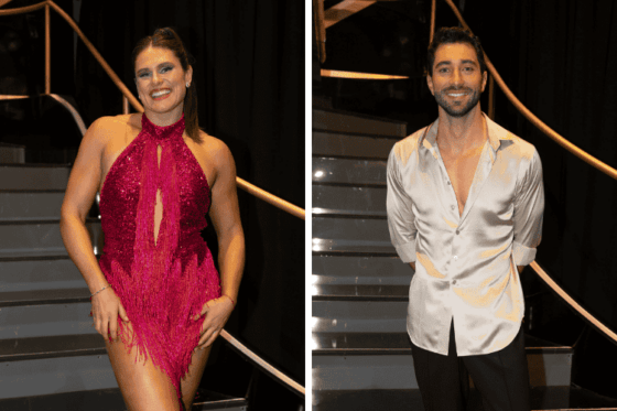 Ilona Maher and Joey Grazadei on 'Dancing With The Stars' 2024