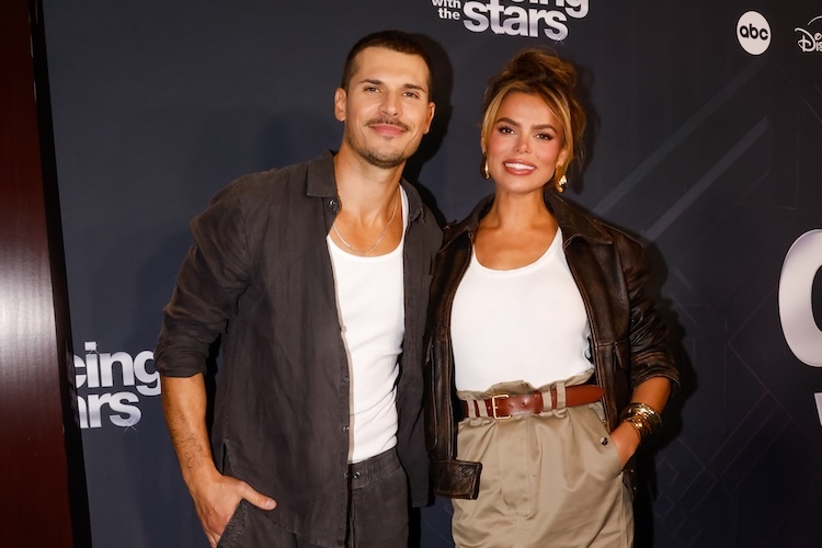 Gleb Savchenko and Brooks Nader at 'Dancing With The Stars' post cast reveal